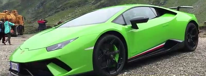 VIDEO -  Lamborghini își face reclama pe Transfăgărășan