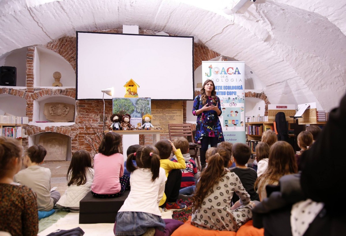 Cum și-a lansat prima carte pentru copii o sibiancă ecologistă