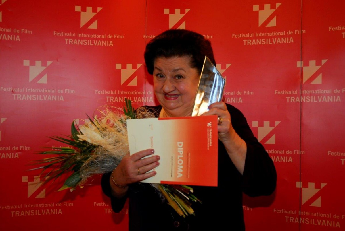 Tamara Buciuceanu, premiată pentru întreaga carieră la TIFF Sibiu