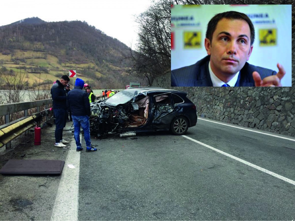 Soțul Alinei Gorghiu, Lucian Isar, dosar penal pentru accidentul de pe Valea Oltului | foto video