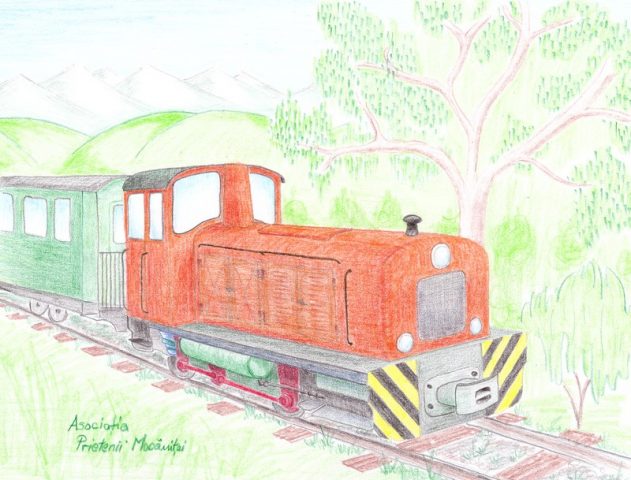Proiectele maratonului. (16) Locomotivă pentru un tren turistic pe linia mocăniței