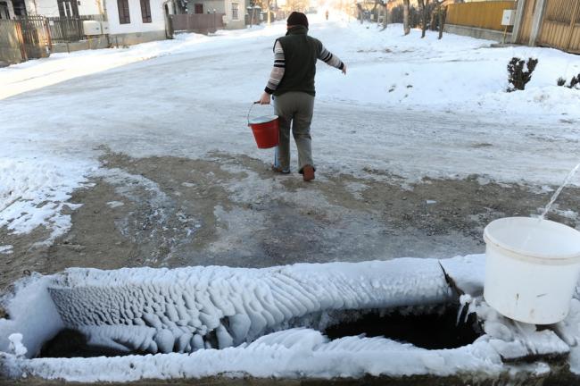 Minus 13,3 grade la Sibiu, minus 20 la Întorsura. Și totuși, nu e chiar frig