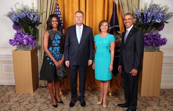 Klaus Iohannis s-a întâlnit cu președintele SUA, Barack Obama