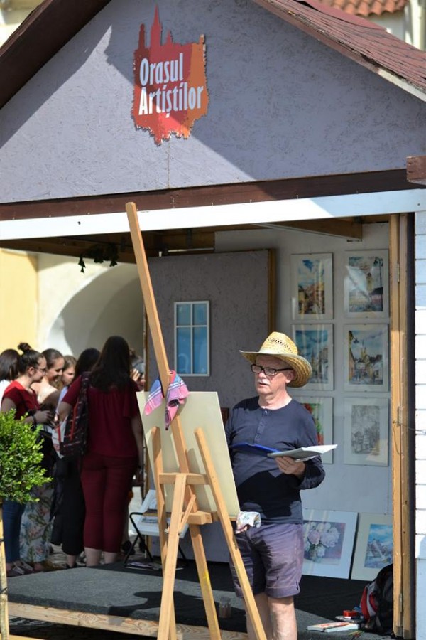 Șapte artiști au expus în luna iunie în Orașul Artiștilor