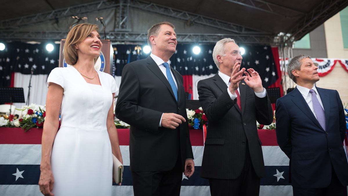 Iohannis: Bunicii mei aşteptau să vină americanii; aţi venit şi generaţia mea are un partener de încredere