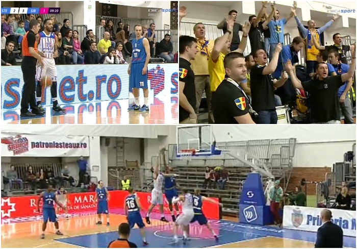 Spectacolul l-a făcut CSU, dar victoria a fost a Stelei. Sibienii au luptat eroic până în ultima secundă