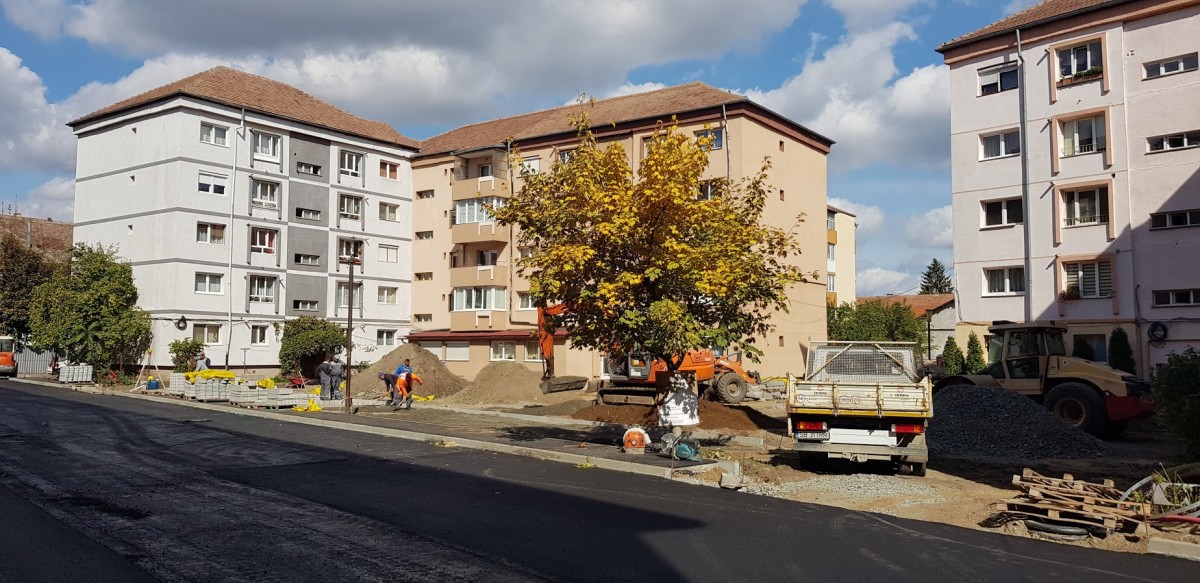 Orașul mașinilor. Primăria a autorizat construirea unei parcări pe un spațiu verde