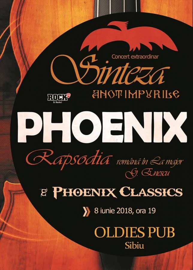 Phoenix revine la Sibiu cu proiectul „Sinteza – Rapsodia”