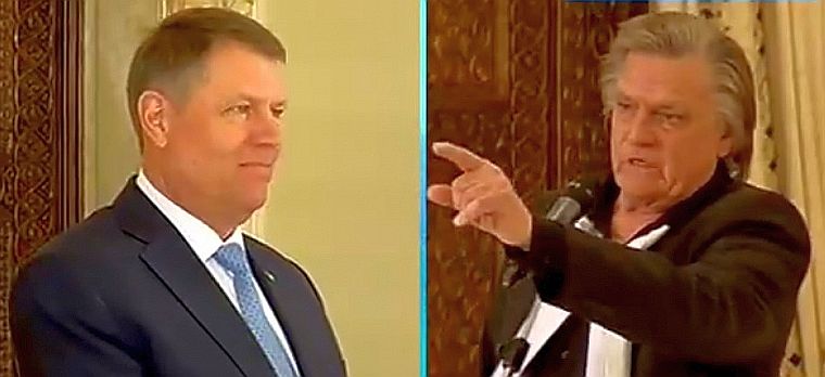 Președintele Iohannis l-a făcut pe Florin Piersic să plângă: Sunteți cel mai arătos primar pe care l-am văzut în viața mea!