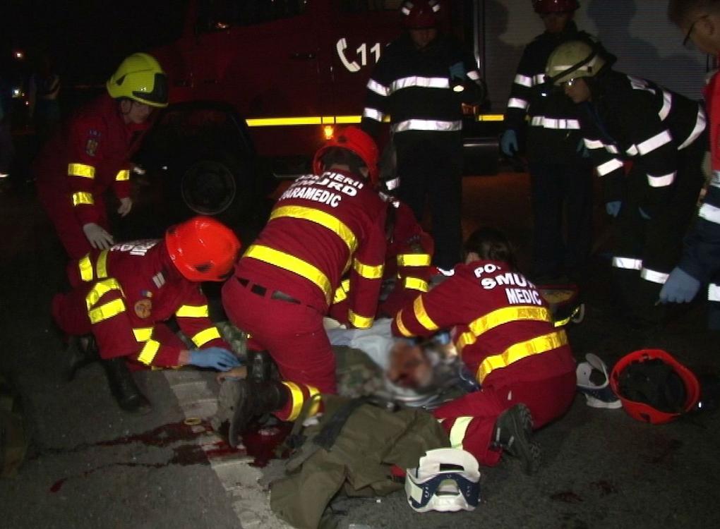 Pieton de 29 de ani accidentat mortal în timp ce traversa prin loc nepermis