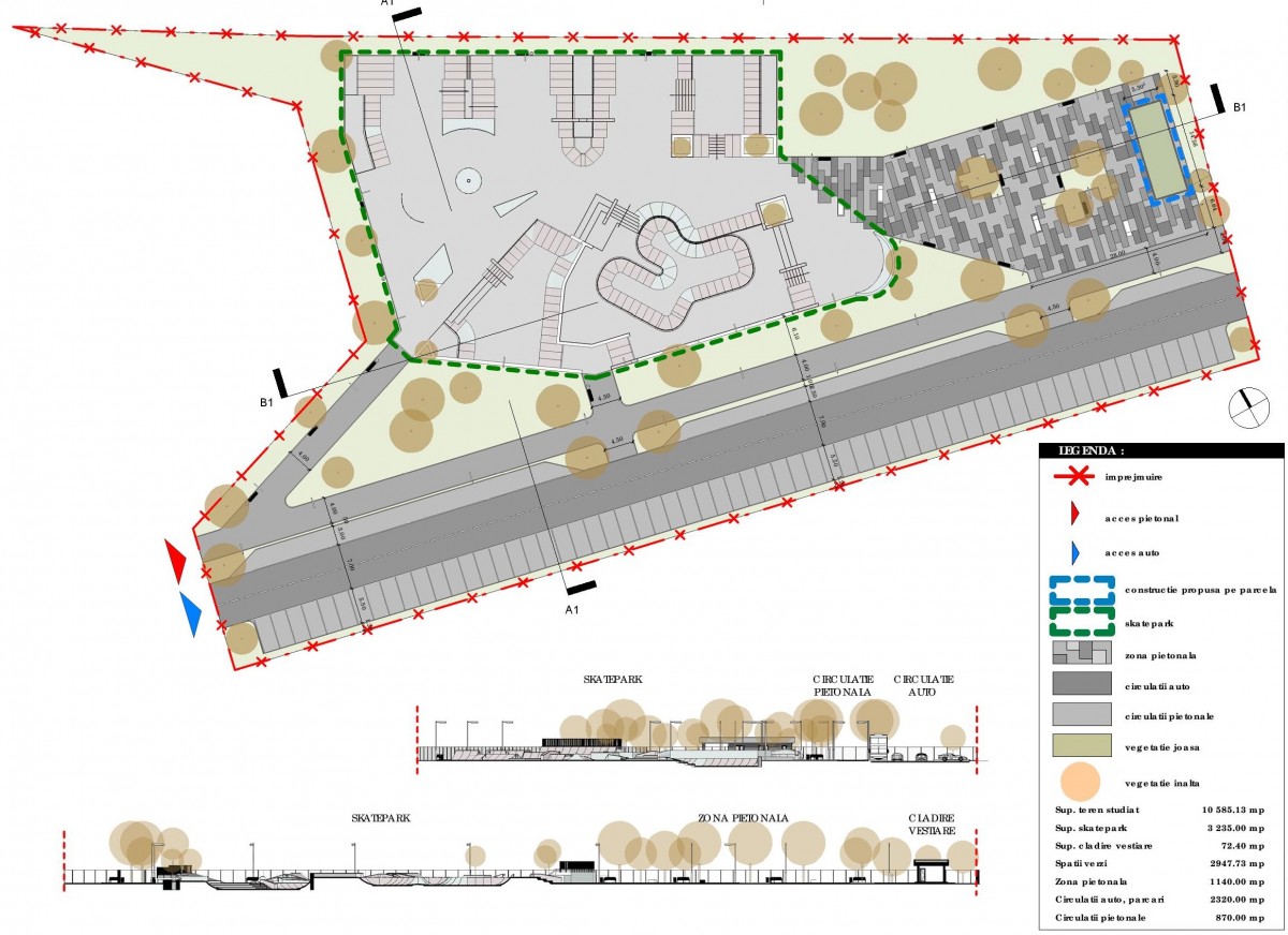 Primăria Sibiu a inițiat o procedură de achiziție pentru construcția noului skate park din zona Pieței Obor (CP)