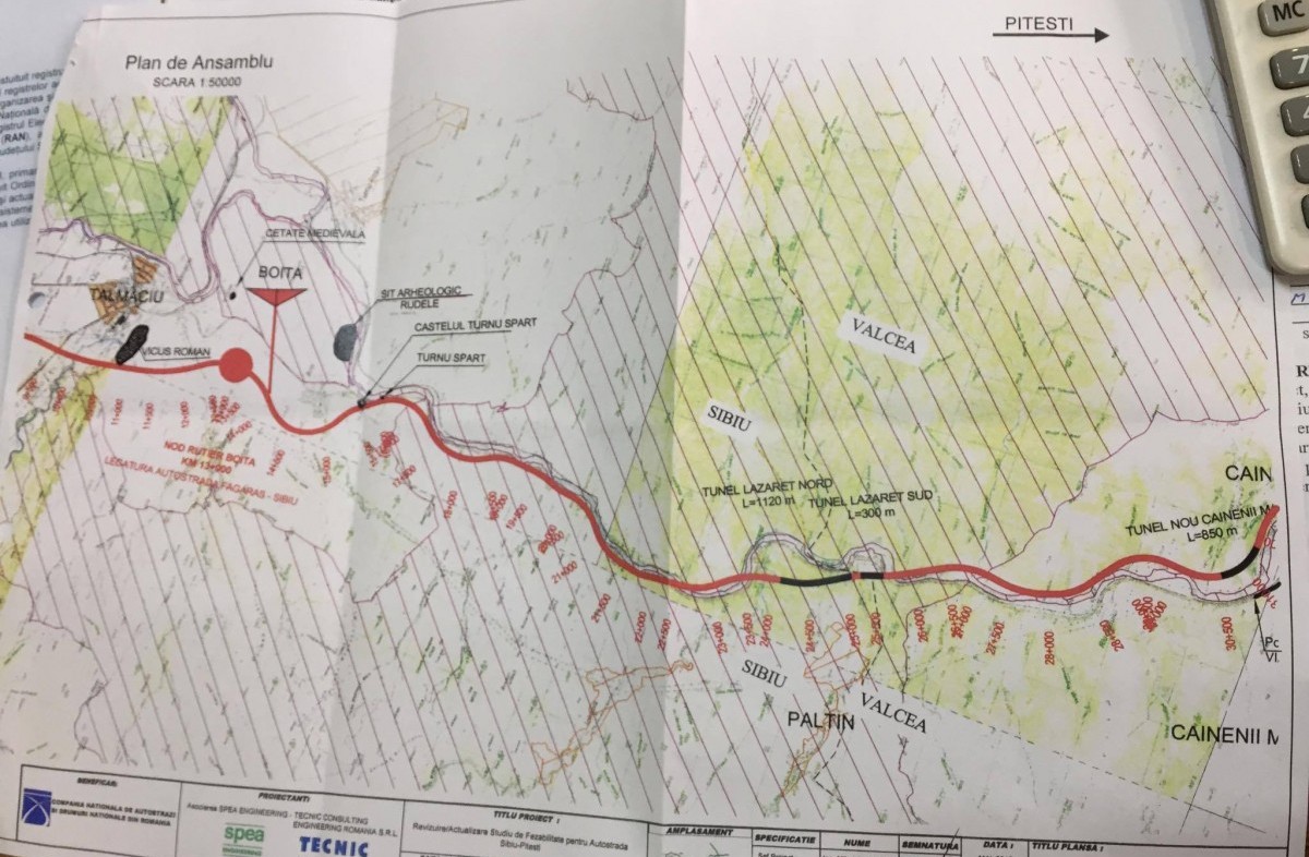 Contractul pentru prima secțiune a Autostrăzii Sibiu-Pitești, semnat. „Nu o să mai tolerăm nicio întârziere”