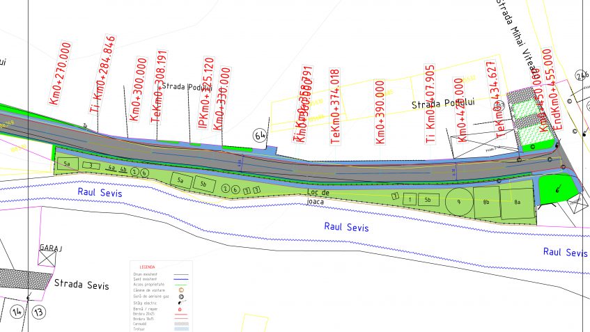 Pietonală pe malul Sevișului, în Șelimbăr. Plus un drum de 5 milioane de lei