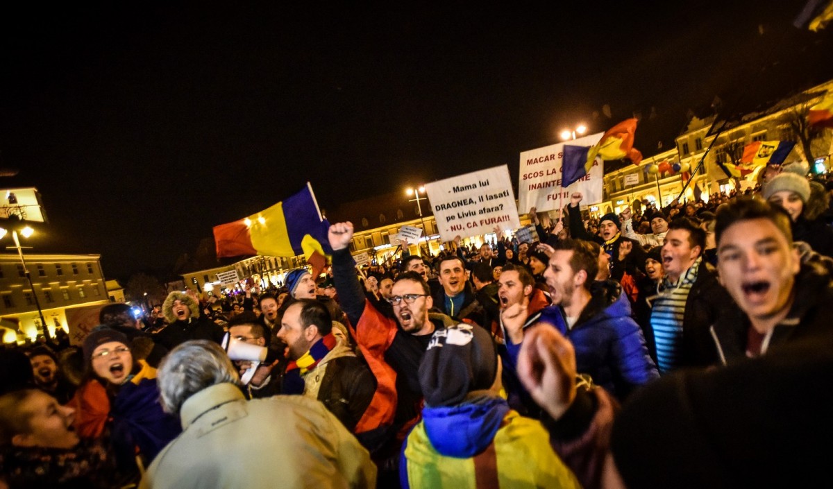 Noi proteste anunțate duminică, în Sibiu. ”Guvernul acesta TREBUIE sa plece!”