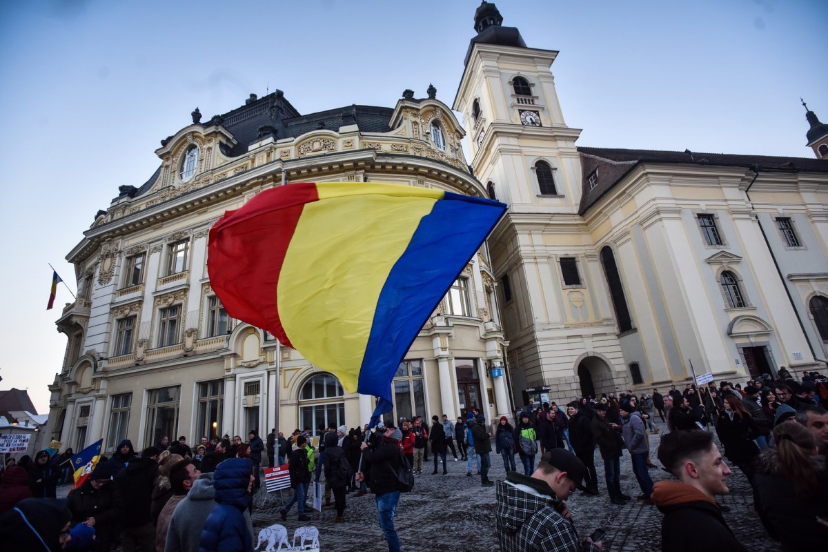 Sibienii au ieșit din nou la protest