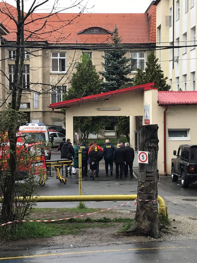 Desfășurare impresionantă de forțe în centrul Sibiului. Cel mai sigur oraș din Europa