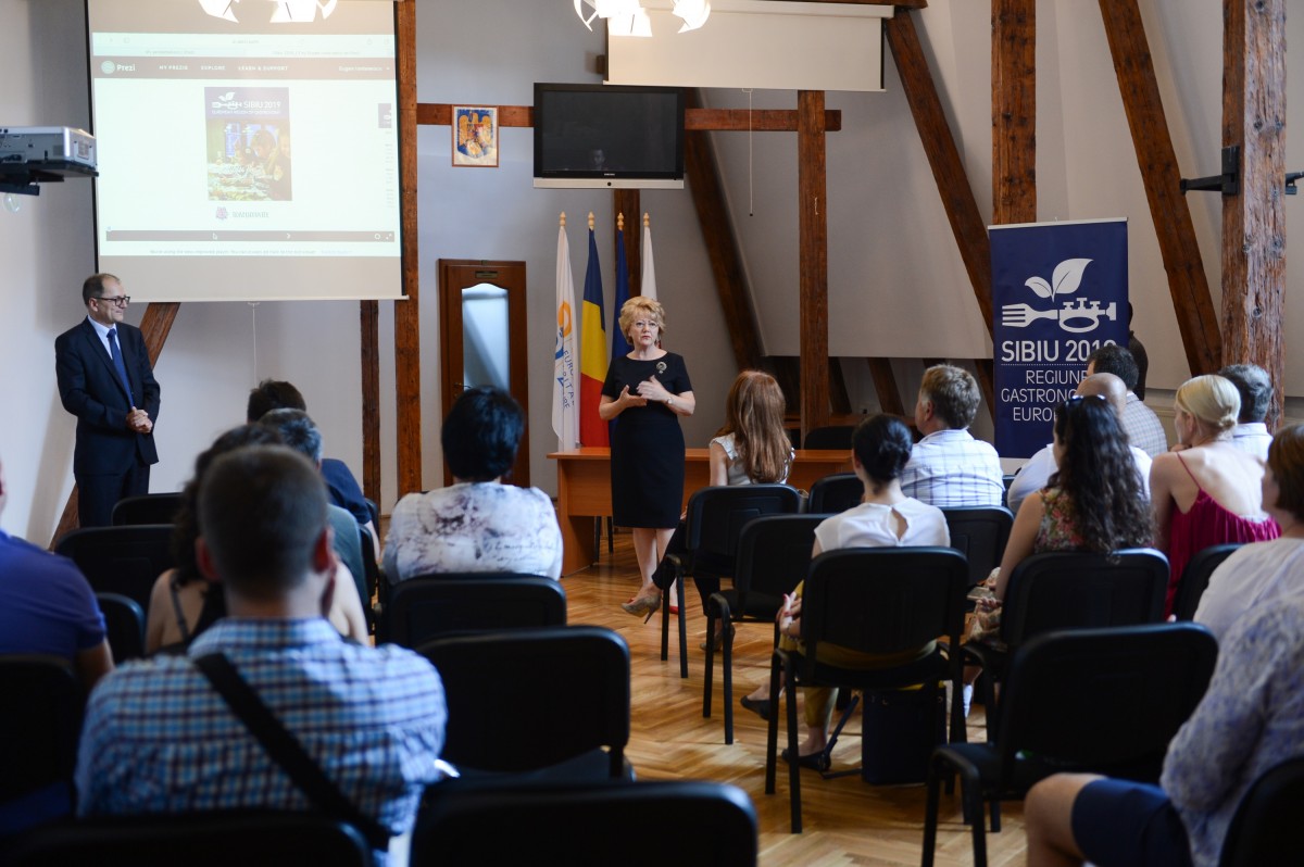 Întâlnire cu reprezentanții HORECA pentru  programul Sibiu Regiune Gastronomică Europeană 2019 (CP)