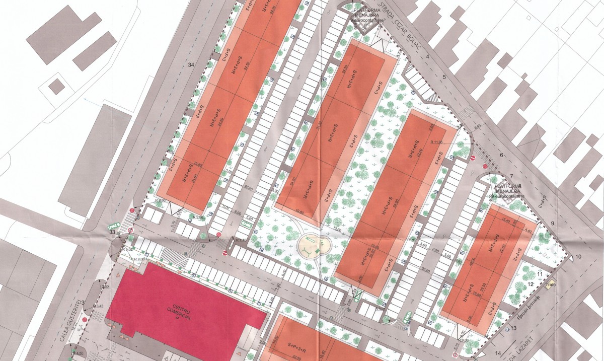 Schimbarea la față a Sibiului: o nouă zonă rezidențială cu 266 de apartamente și un centru comercial în locul fostei Balanța