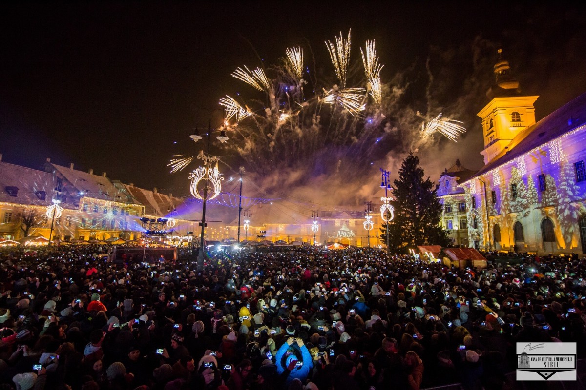 USR: Top trei localități din Sibiu cu cele mai costisitoare luminițe de Crăciun