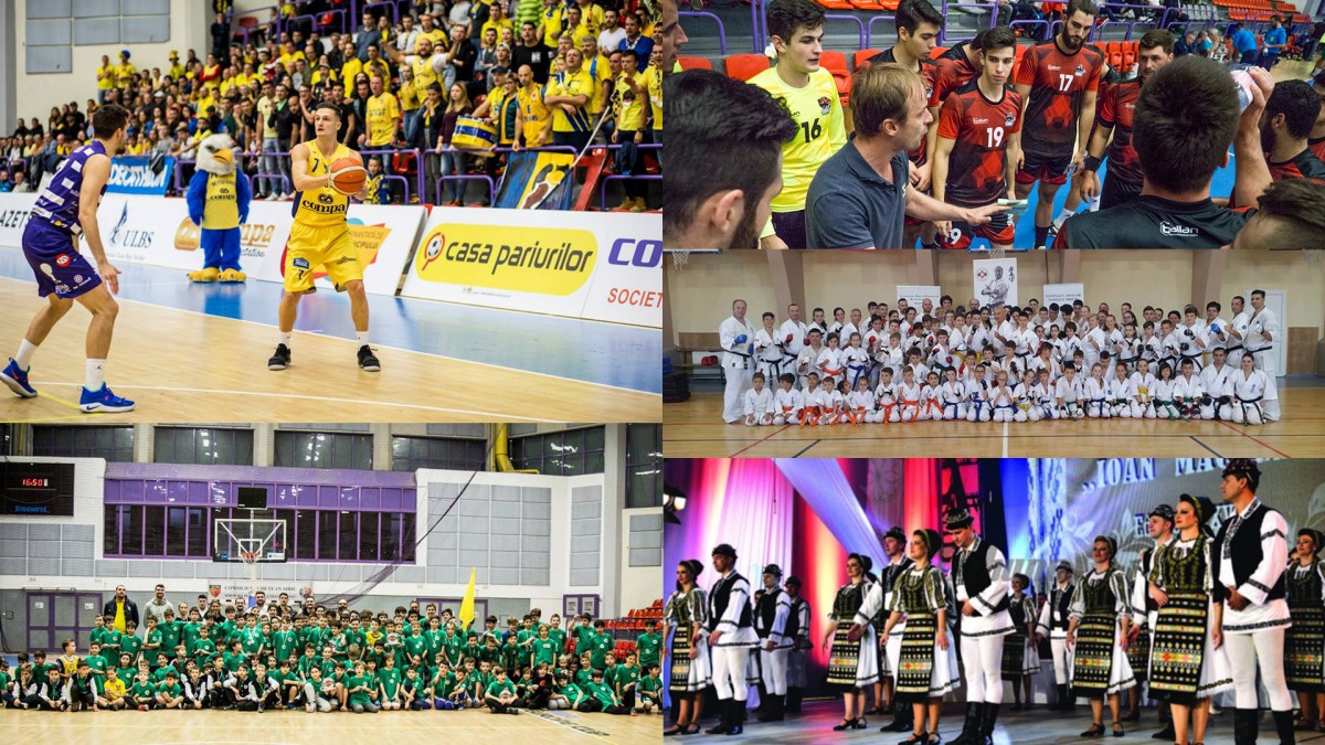 Noiembrie, lună plină de evenimente sportive la Sala Transilvania! (CP)