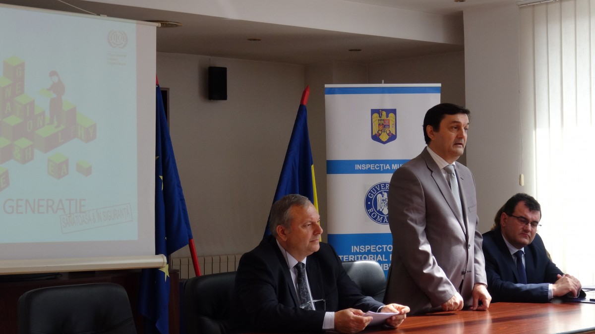 Ziua Internaţională a Securităţii şi Sănătăţii în Muncă, celebrată la Sibiu