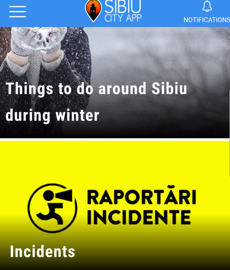 Sibiu City App: zeci de sibieni au început să sesizeze problemele din oraș