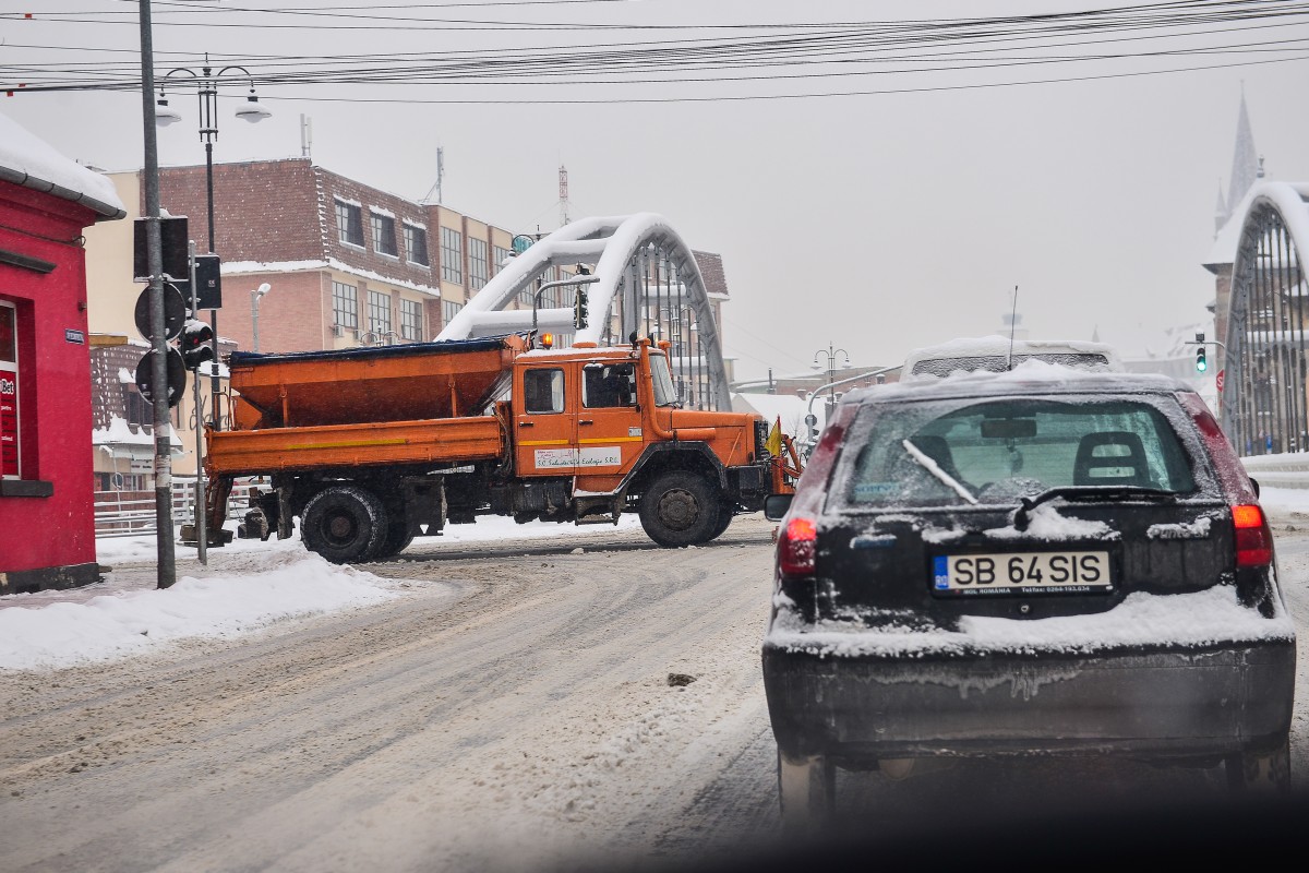 Prefectul cere deszăpezire și în cartierele Sibiului