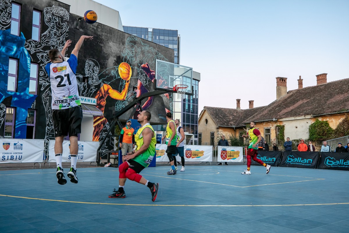 Cea mai mare competiție de baschet 3x3, din nou în parcarea Sălii Transilvania