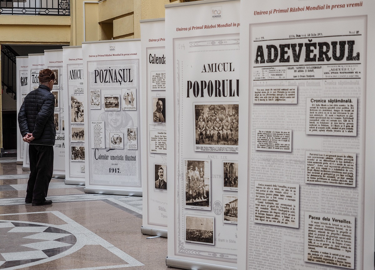 Simpozionul ”Unirea și intelectualii” și vernisajul expoziției Tribuna, în 29 noiembrie, la Primăria Sibiu (CP)