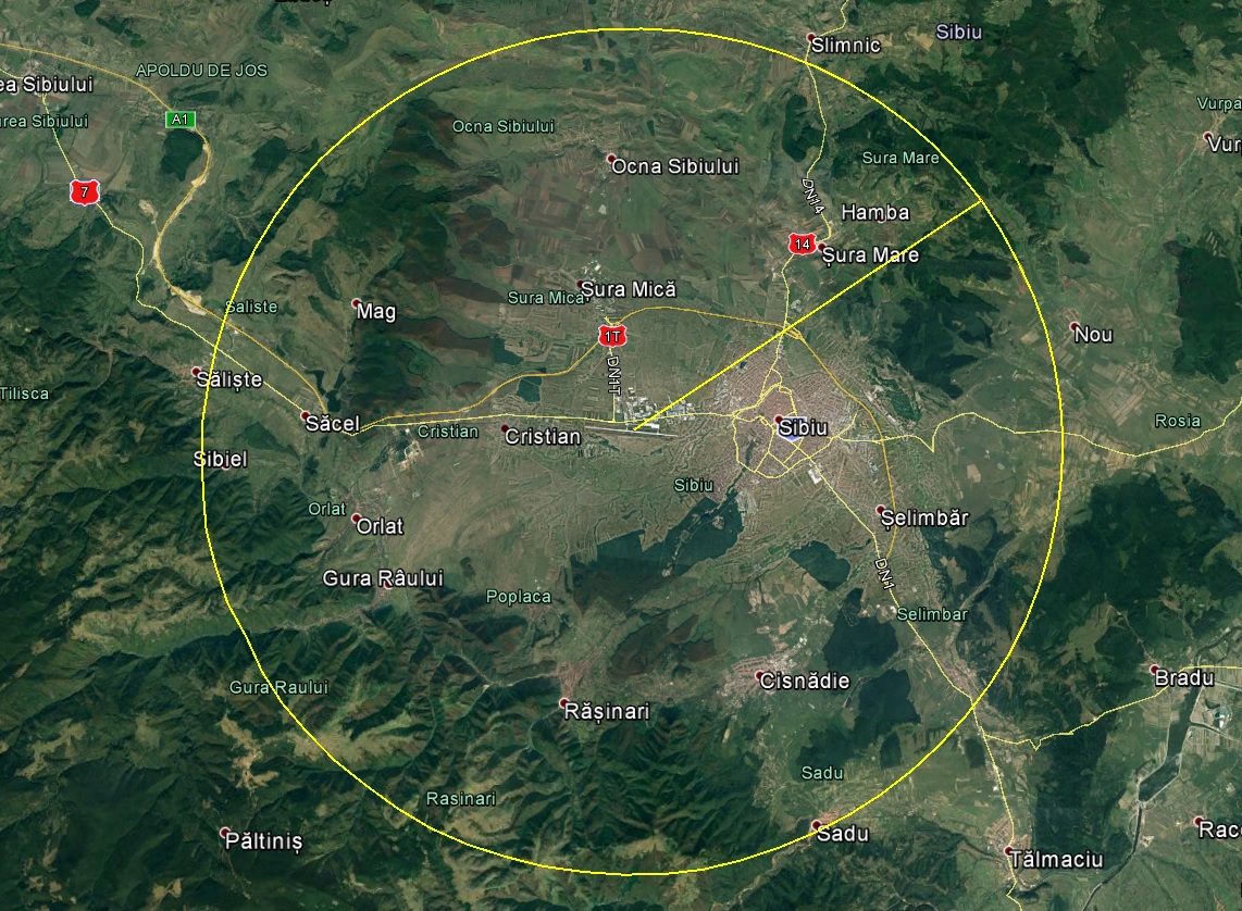 Conducerea Aeroportului, către sibieni: nu mai folosiți artificii, lampioane și lasere pe o rază de 15 km