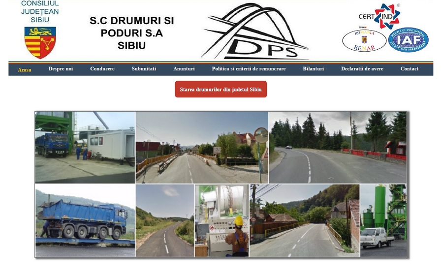 4,6 kilometri de drum, reabilitați SC Drumuri și Poduri într-o lună