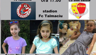 Meci amical pentru susținerea unei fetițe bolnavă de leucemie