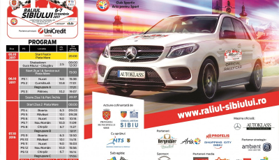 71 de echipaje vor lua startul în Raliul Sibiului UniCredit Leasing 2017