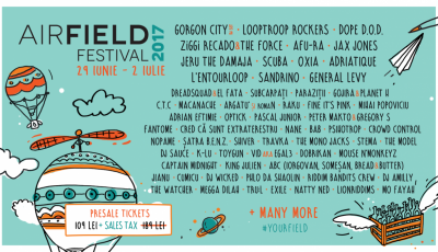 Airfield încheie line up-ul pentru ediția din 2017