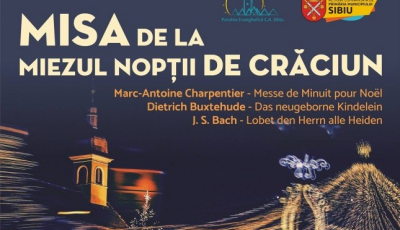 „Misa de la miezul nopții de Crăciun” – Corul Bach susține două concerte, la început de decembrie