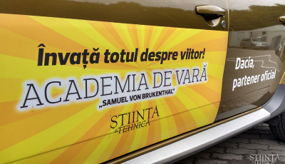 Academia Samuel von Brukenthal 2017: spiritualitate, engleză, germană, botanică și SF