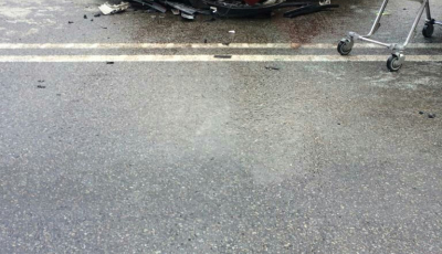 FOTO | Accident mortal pe Valea Oltului. Trafic alternativ