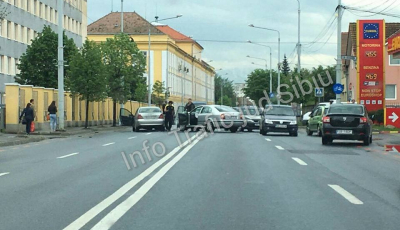 Trafic îngreunat pe Milea din cauza unui accident. O persoană rănită