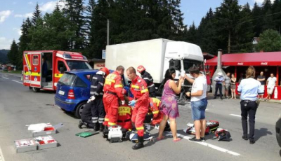 O sibiancă însărcinată în luna a șaptea a murit într-un accident de mașină la Predeal. Nici bebelușul nu a putut fi salvat