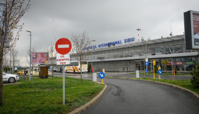 Cea mai aglomerată zi din istoria Aeroportului Sibiu: 120 de decolări și aterizări