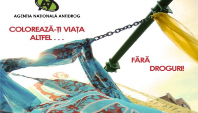 Concurs pentru elevii sibieni: „Colorează-ţi viaţa altfel... fără droguri!”