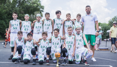 Alpha Sport Team Sibiu, vicecampionă națională la U12 Masculin