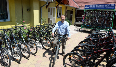 Afacere la cheie, în Sibiu: Se vinde cel mai mare centru de închirieri de biciclete