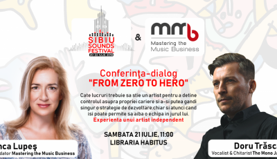 Conferința Mastering the music Business powered by Sibiu Sounds
