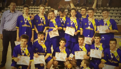 Juniorii U16 de la CSU Sibiu au câștigat medalia de bronz, la Turneul Final
