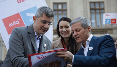 Barna și Cioloș vor strânge semnături în Sibiu pentru Alianța USR-PLUS