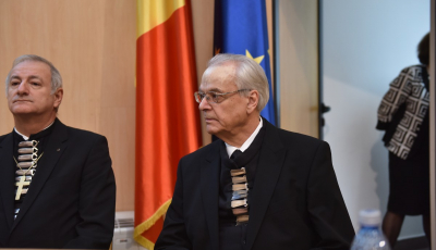 Noul cetățean de onoare al județului Sibiu: ”primesc cu gratitudine deosebită această mare cinstire cetățenească”