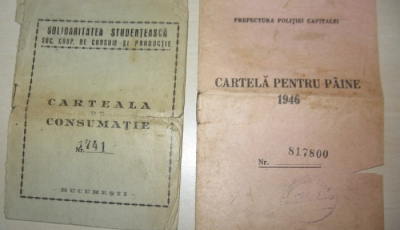 În 1947 se anunță bonurile de alimente. O zi pâine, o zi mălai