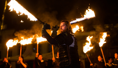 GALERIE FOTO - Sibiu a scăpat de blestemul vrăjitoarei Despina