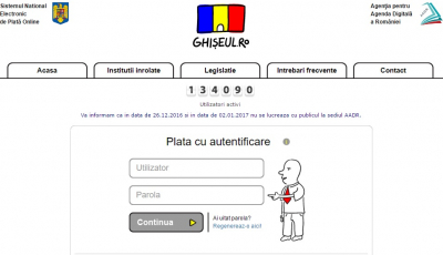 Taxele la Fisc se pot plăti și online pe www.ghiseul.ro